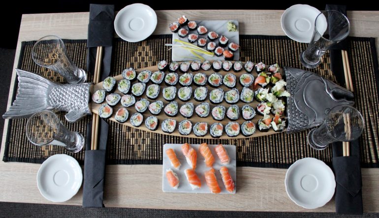 domowe sushi krok po kroku